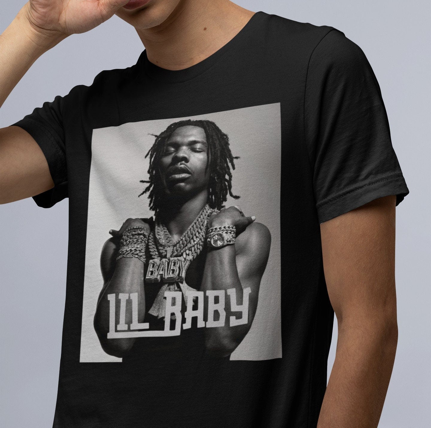 Lil Baby Icy T Shirt HipHop T Shirt Lil Baby Shirt Rapper Shirt