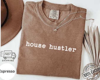 House Hustler Realtor T-Shirt, Funny Real Estate Agent Gift