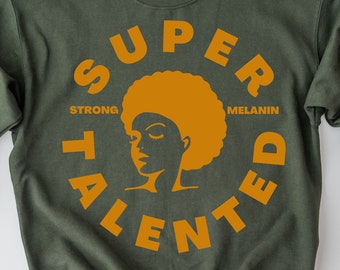 Black Girl Magic SVG: Super Talented, Inspirational (Digital Download)