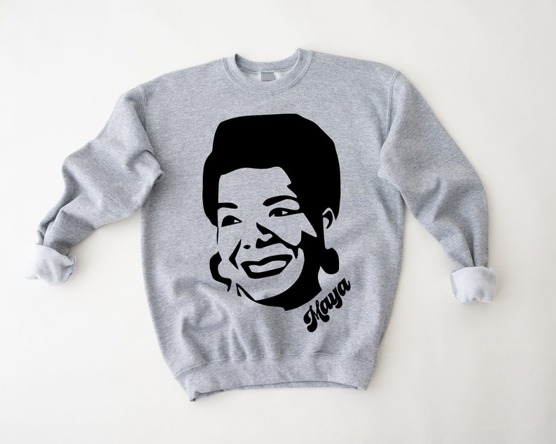 Maya Angelou SVG PNG, Black History Month Svg, Inspirational Svg