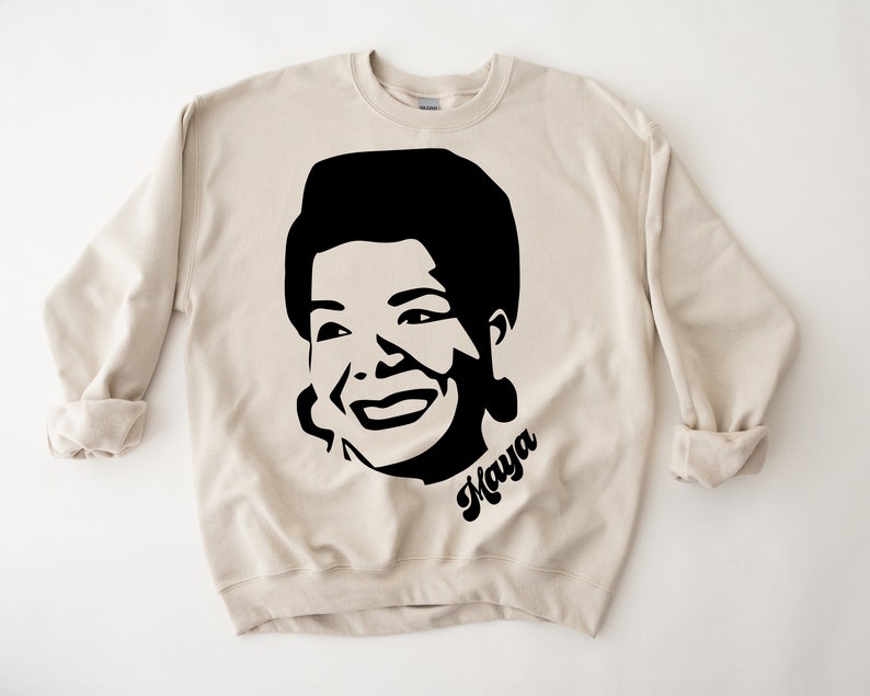 Maya Angelou SVG PNG Black History Month Svg Inspirational - Etsy