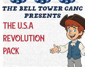 Amerikanska revolutionens digitala rymningsspel | CKLA årskurs 4 | Komplett 8-uppdragspaket (digitala aktiviteter)