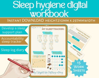 Sleep Cbt Journal - Etsy