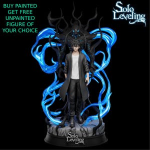 Solo Leveling / Sung Jin-woo-Beru / 12K Printed Model Anime Hand Painted Figurine for collectors !!!!!