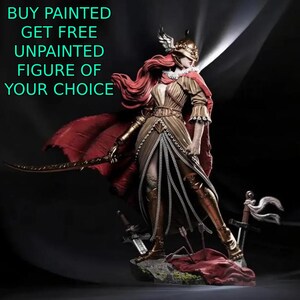 Elden Ring Malenia Blade Of Miquella Figure High Quality Hand Painted Figurine for collectors !!!!!
