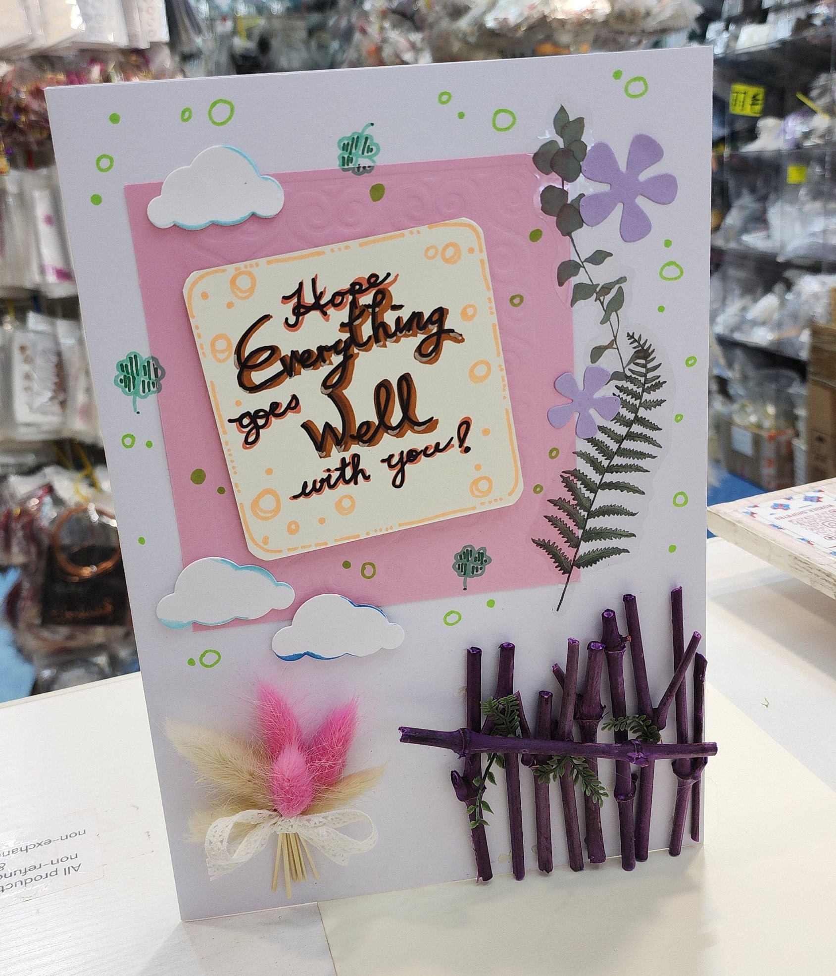 Handmade Farewell Cards Ideas Art No.1: Handmade Farewell Card Bid