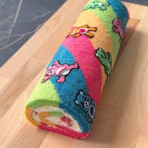 Digital template for Swiss roll Cakes