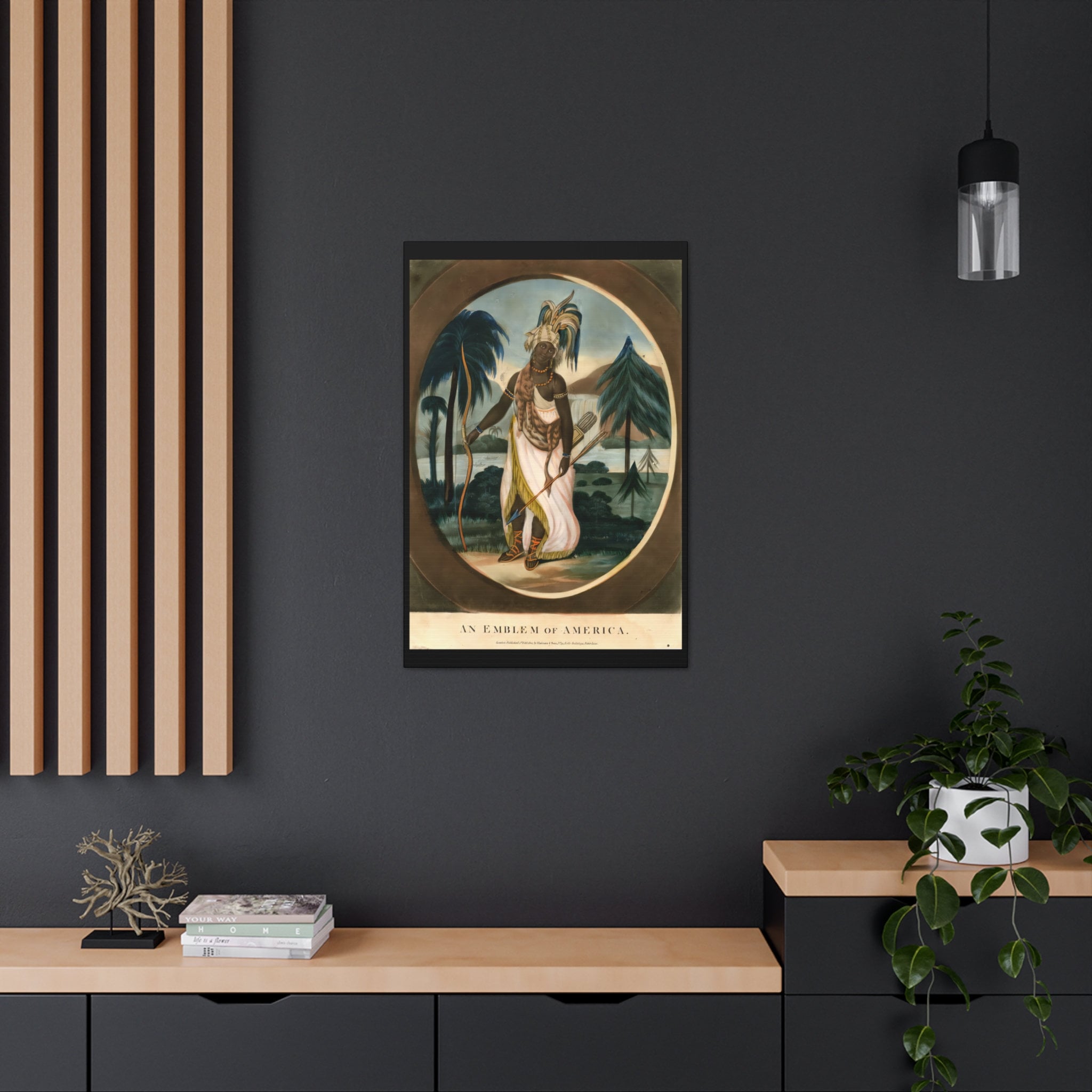 An Emblem of America, 1798 - Canvas - Etsy