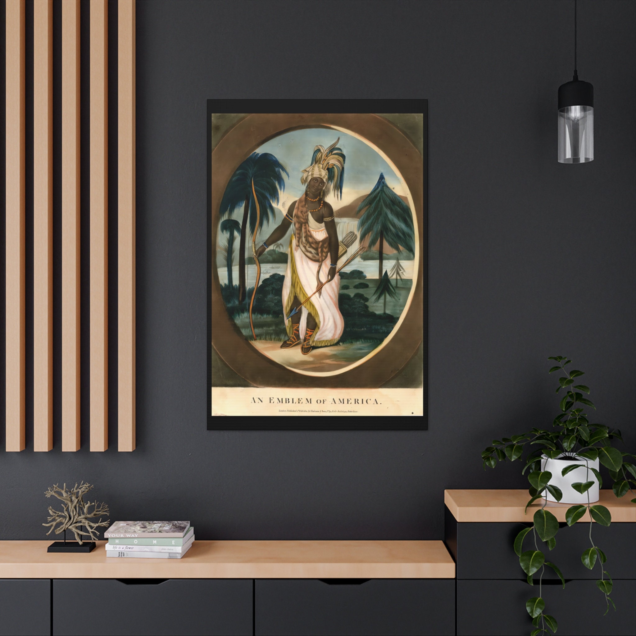 ✝️From old American canvas✝️ An Emblem of America, 1798 - Canvas - Etsy