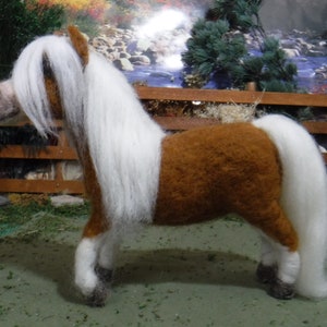 Needle Felted Pony Miniature Horse Felt