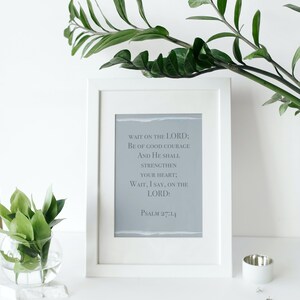 Attendez le Lord Digital Art Print!