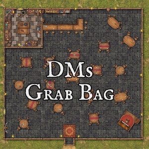 Tavern DnD Battle Map, D&D, Battlemap, Dungeons and Dragons, 5e, Roll20, Fantasy Grounds, Foundry, VTT, digitale kaart