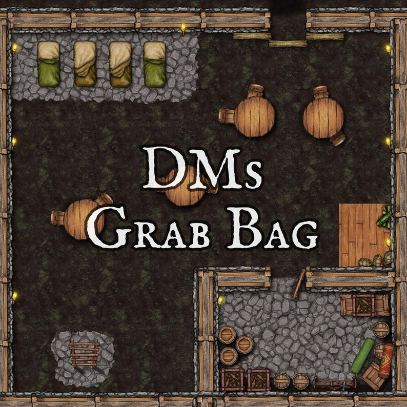 Smuggler Safe House, Dnd Battle Map, D&D, Battlemap, Dungeons and