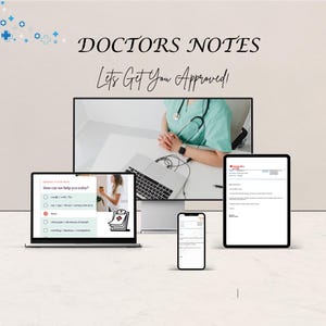 Custom Doctor's Excuse Notes | Urgent Care, Hospital, Return-to-Work (PDF)