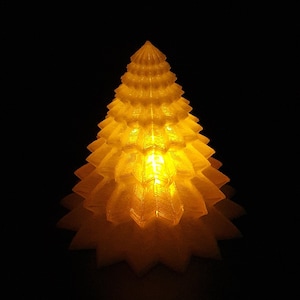 Shimmering Christmas tree