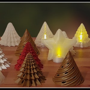 Leuchtendes Weihnachtsdeko-Set
