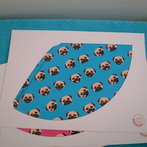 Printable Hat- Pug Dog Party Hats, Pug Dog, Party Ideas, Theme Birthday ...