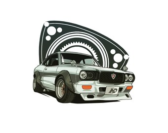 RE13 Metal Grille Badge NEW For Rotary Mazda – Fits 10A, 13B, 12A RX4 RX3 RE13 Savanna Models