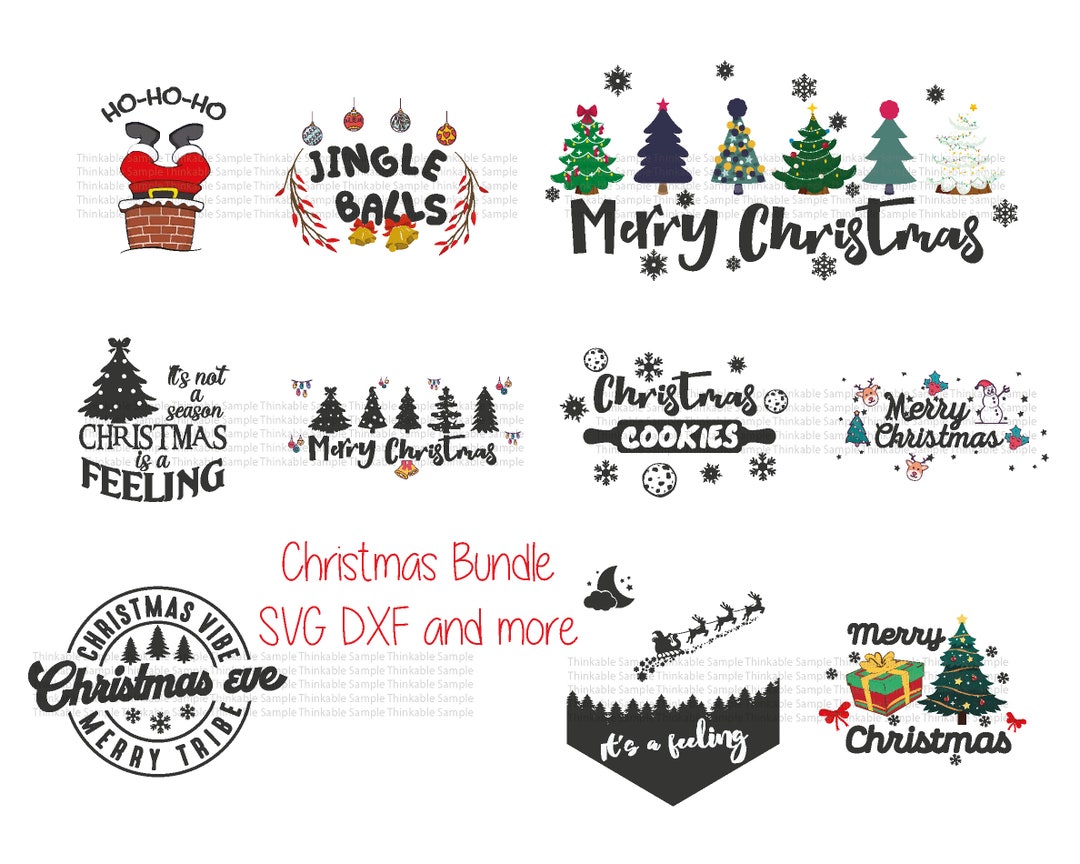 Christmas SVG Bundle / Funny Christmas SVG / Cut File / Cricut / Clip ...