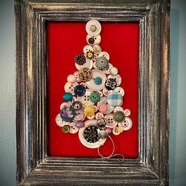 Button Tree Art - Etsy