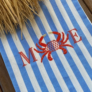 Discover the perfect blend of luxury and style with our custom Turkish beach towel, designed for a unique bachelorette party gift experience image 3