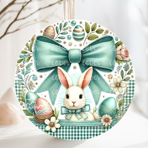 Archivo digital PNG Diseño de Feliz Pascua, diseño redondo ideal para sublimación en carteles de metal, cerámica, adornos, etc.