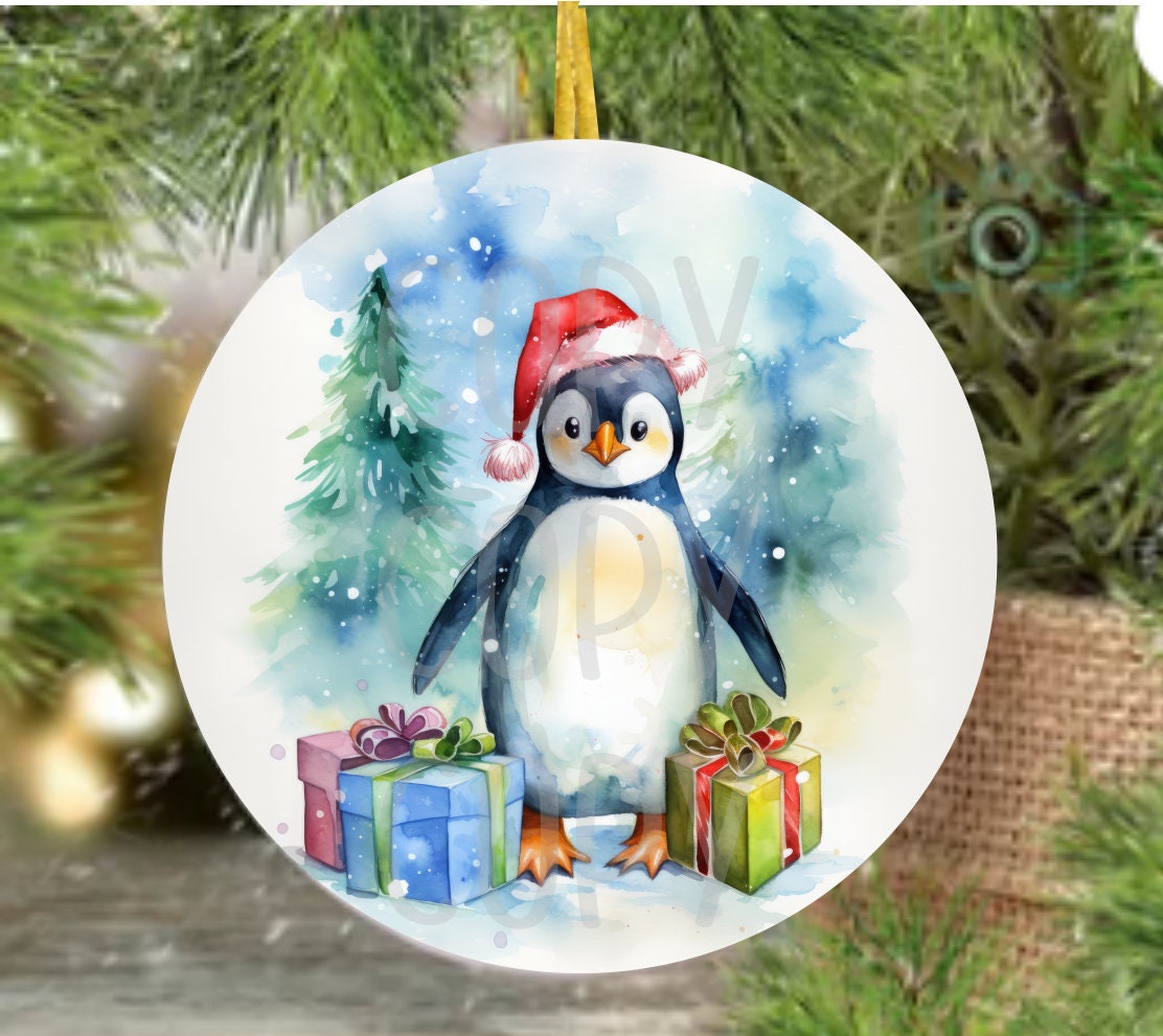 Discover Penguin Design Great for Sublimation onto Metal Signs