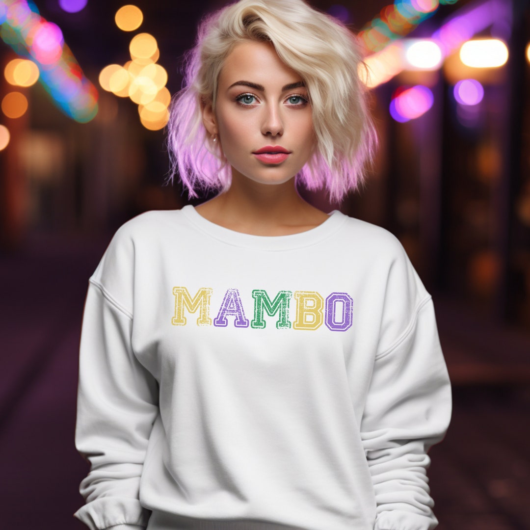 mardi gras mambo sweatshirt