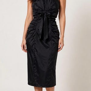 Black Cache Dress - Etsy