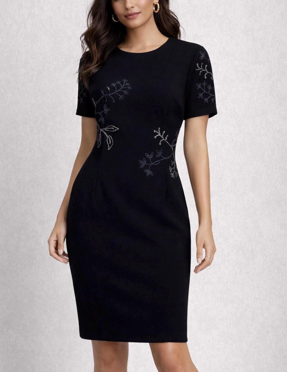 sachin and babi light blue dress Intricate Charm Sheer Lace Long Sleeve Maxi Dress Black