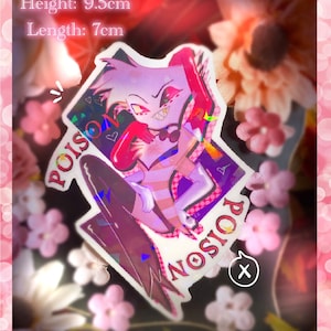 POISON Angel HazbinHotel Sticker