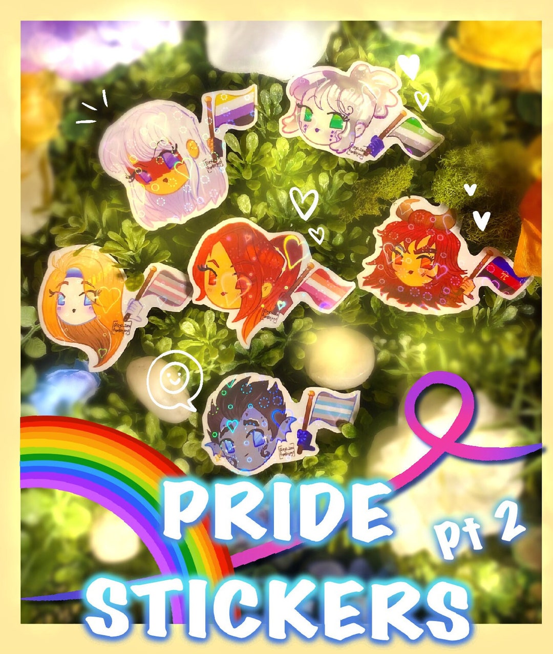Ninja Go Pride Flag Stickers Pt 2 - Etsy