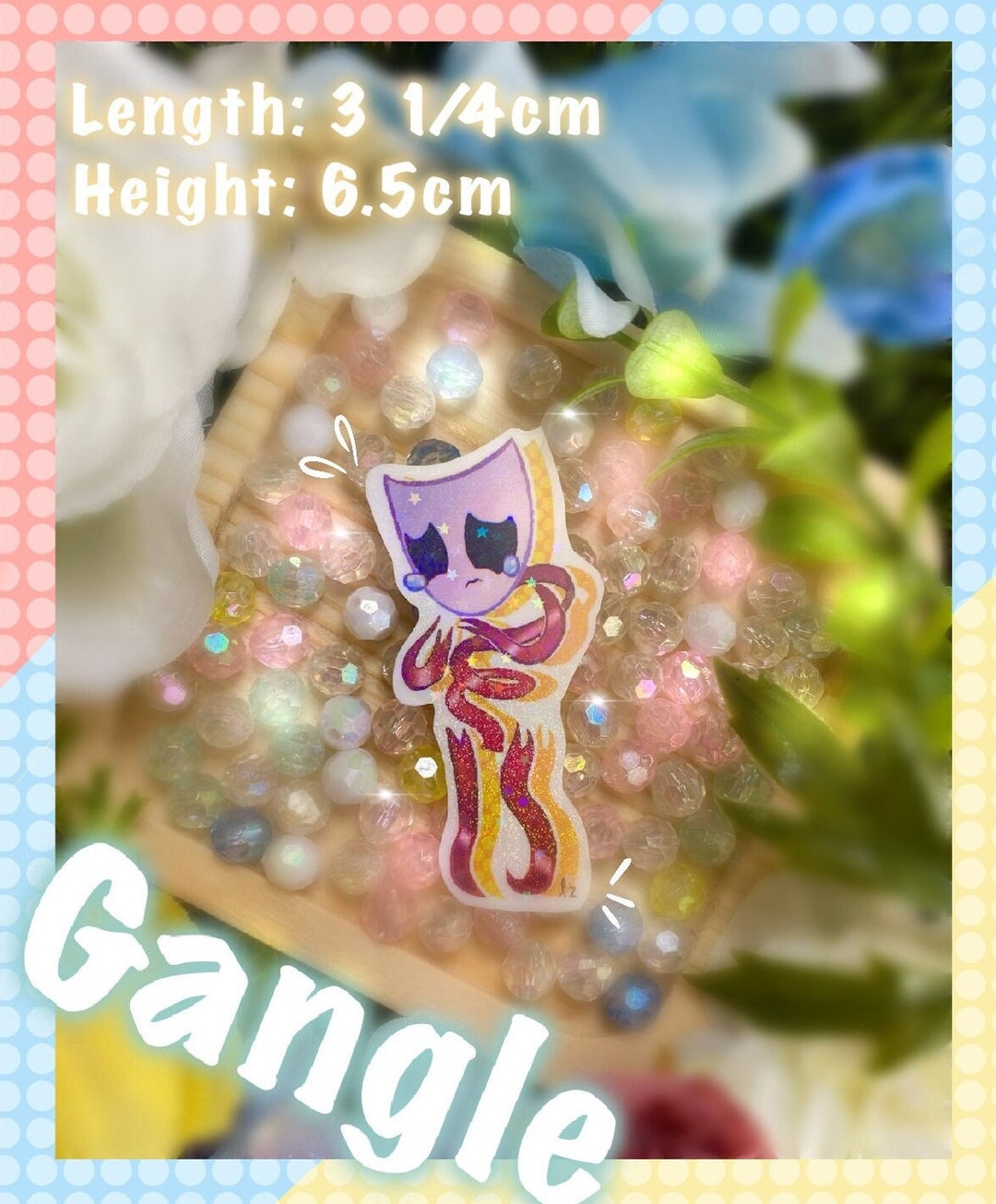 Cute Gangle Sticker Digital Circus GANGLE STICKER - Etsy