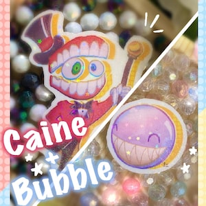 Circo Digital CAINE + PEGATINAS DE BURBUJAS