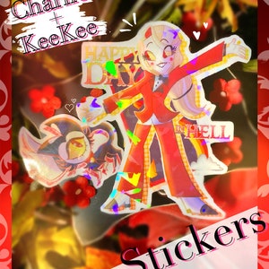 HAPPY DAY in HELL HazbinHotel Sticker