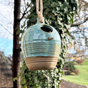 Blue Birdhouse makes a great garden gift