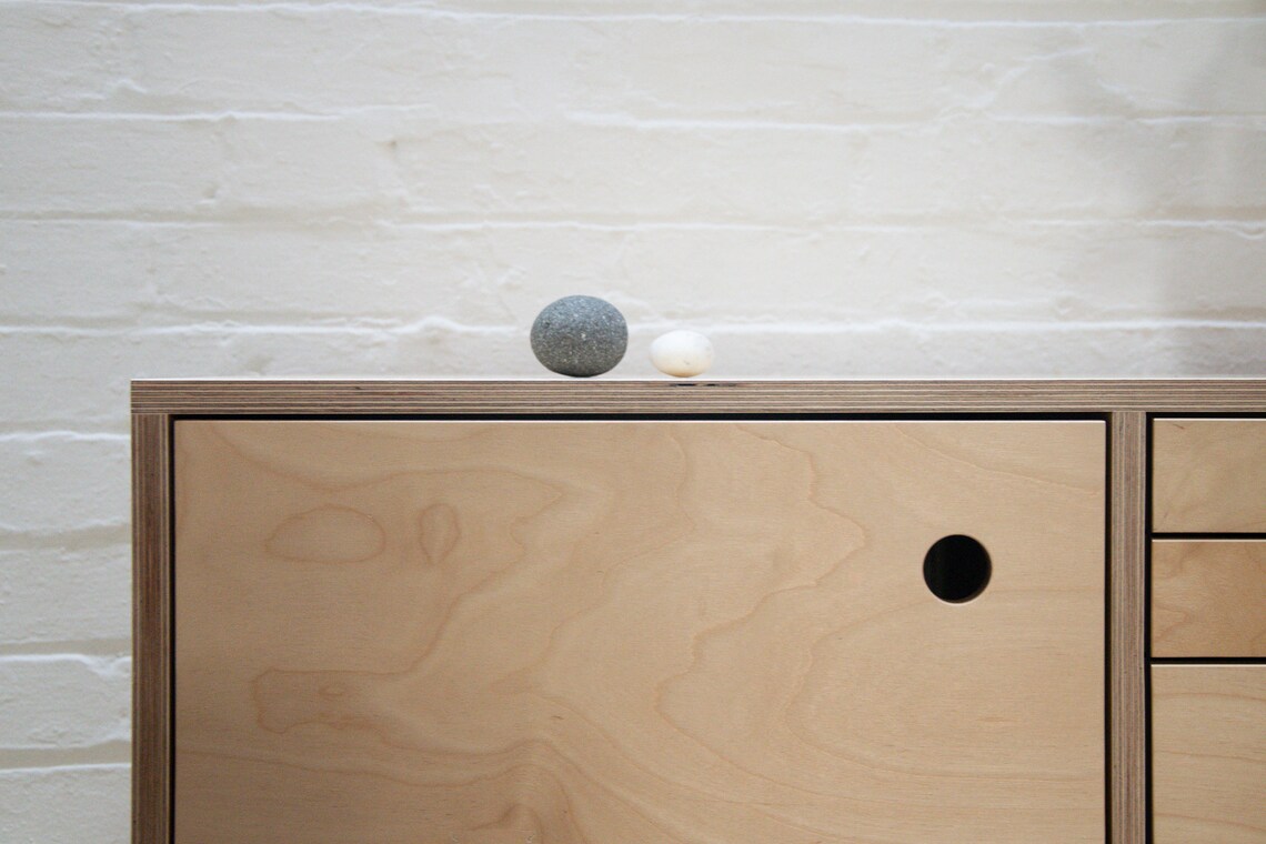 Birch Ply Modular Drawers Customisable Castors / Etsy