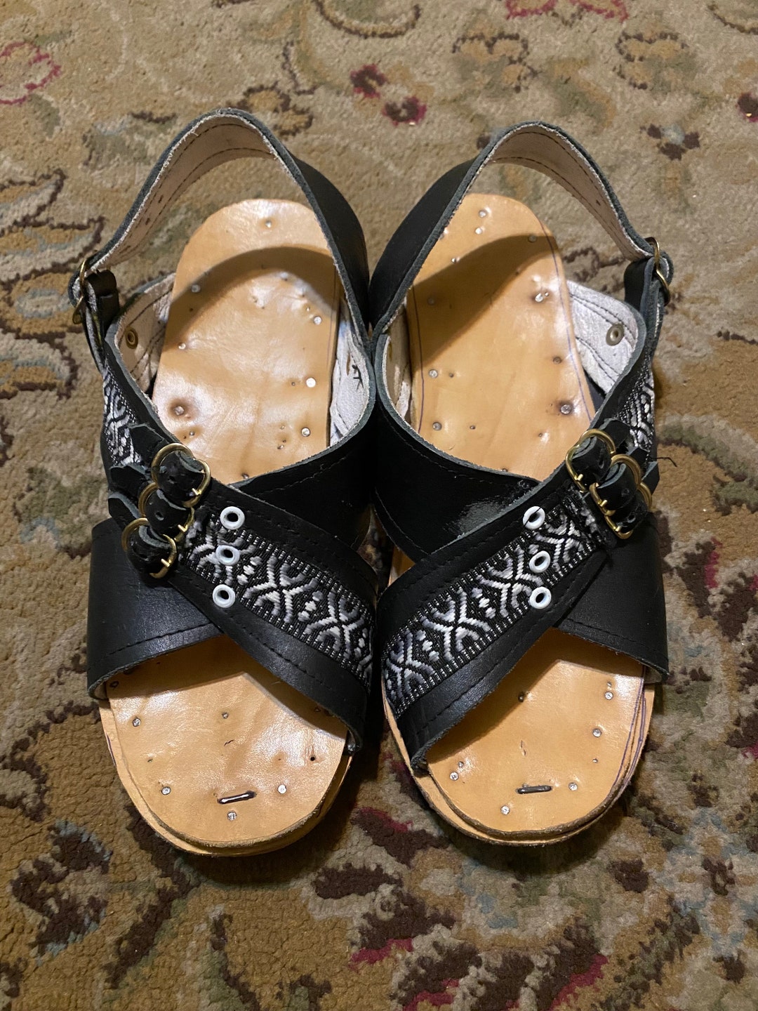 huaraches mexicanos cruzados