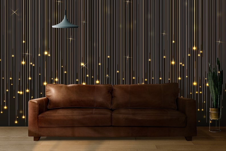 Gold Luxury Wallpaper 3D Wallpaper Vinyl Wall Paper Nonwoven Base Wall