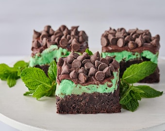 ChocoMinty-The Chocolate & Mint Brownie