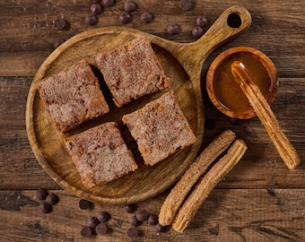 Delchurro- The Churro Dulce de Leche Blondie