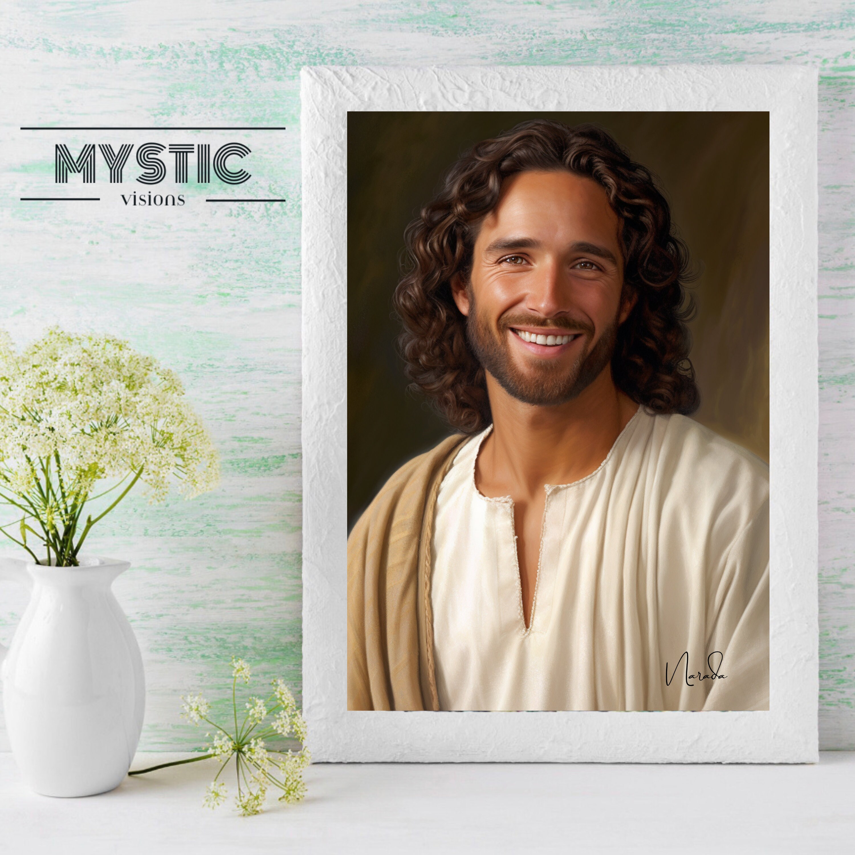 Jesus Christ Poster Jesus Christ Print Jesus Painting Jesus Etsy UK