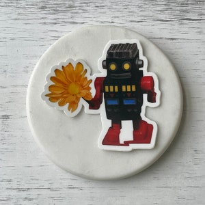 Little Robot - Waterproof & Durable Vinyl Sticker