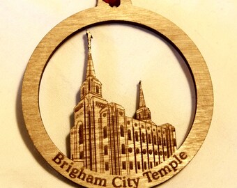 Brigham City Utah Temple Ornament