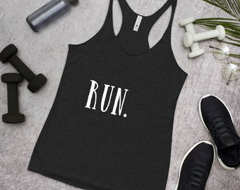 Run Tank/ Tank Top/ Runner/ Racerback/ Athleisure