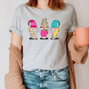 Teacher Gnomes Shirt, Teacher Appreciation Gift, Teachers Outfit, Teacher Shirt, Teachers Team Gift Shirts, School Teachers Team T-shirts
