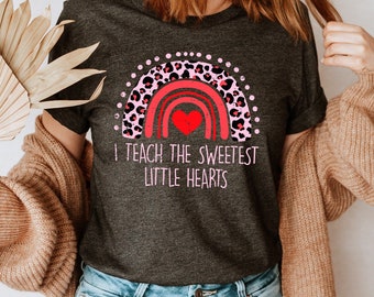I Teach The Sweetest Little Hearts Shirt, Valentine Teacher Shirt, Valentine Teacher Gift, Teacher Gifts, Appreciation Teacher Gift
