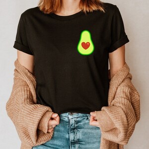 Avocado Couple Shirts, Couple Matching Outfit, Couple Gifts, Valentine Couple Shirts