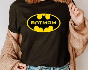 Bat Mom Shirt, Personalized Bat Family Party Shirts, Customized Family T-shirts, Bat Family Birthday Party Shirts, Mom Gift T-shirt