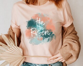 He Is Risen Shirt, Easter Shirt, Easter Clothing, Easter Outfit, Easter Gifts